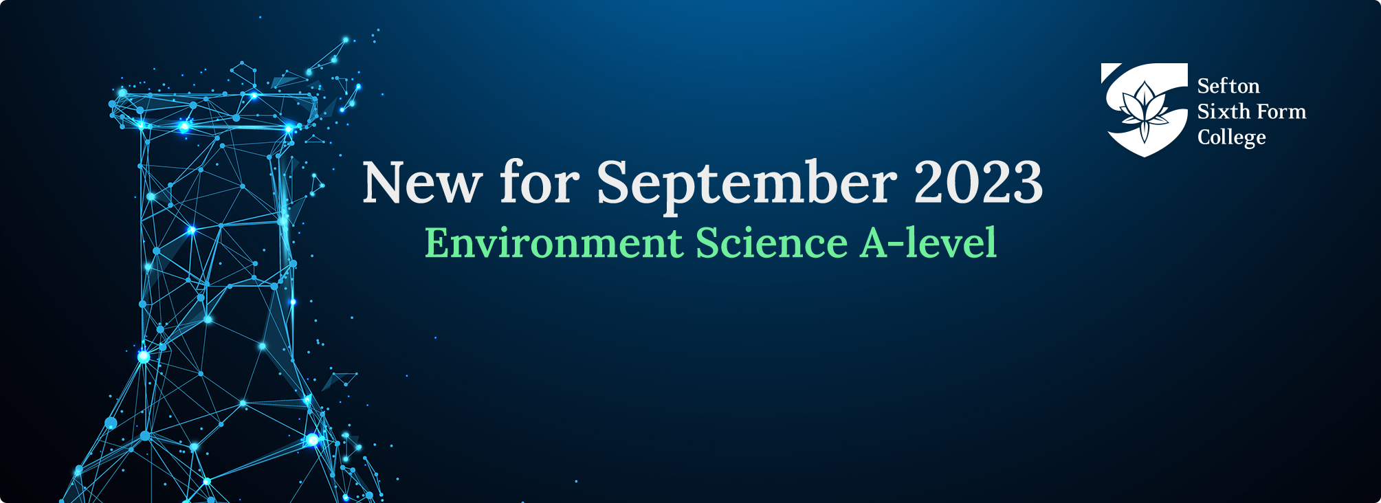 New for september 2023, environmental science a-level